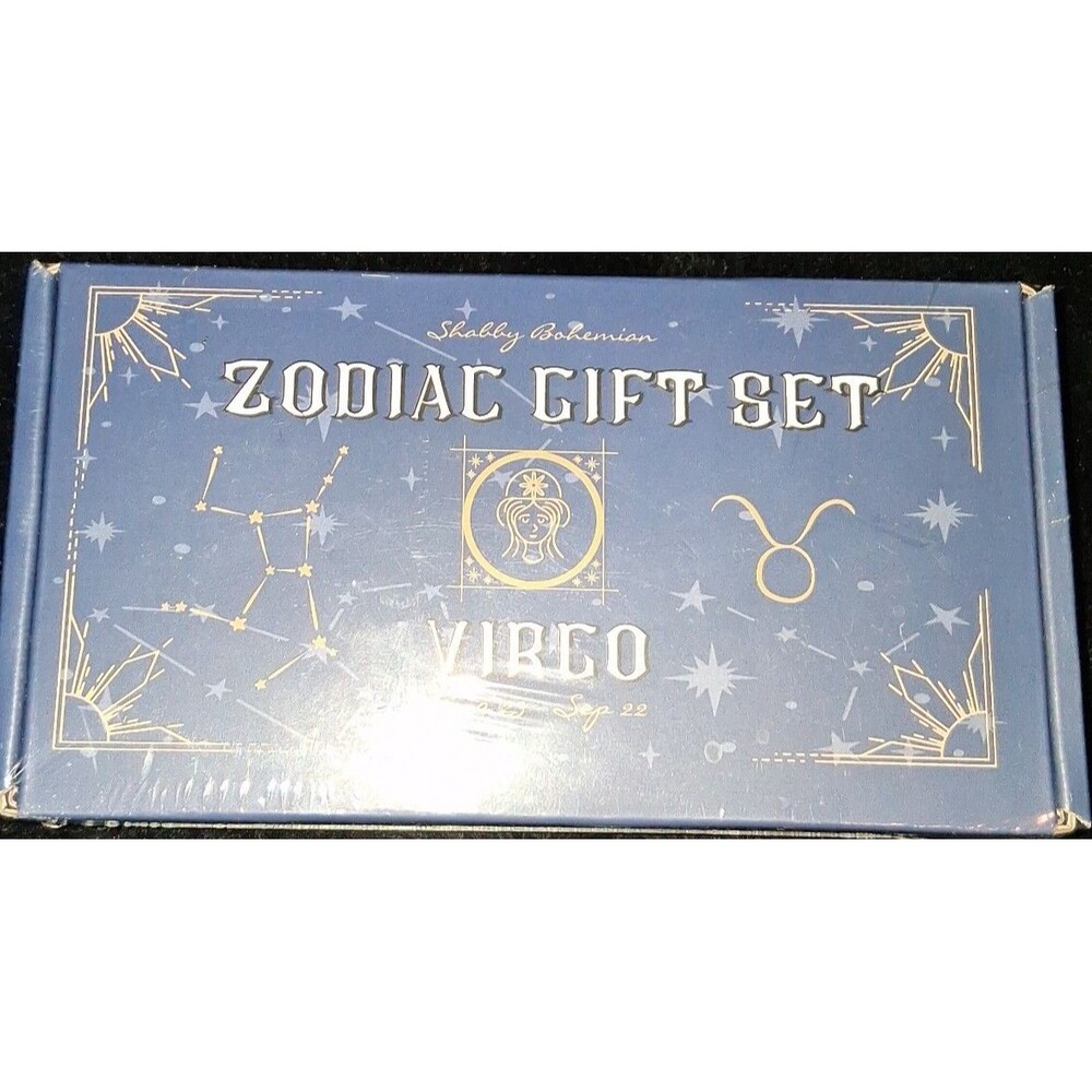 Zodiac Gem, Necklace Gift set Virgo